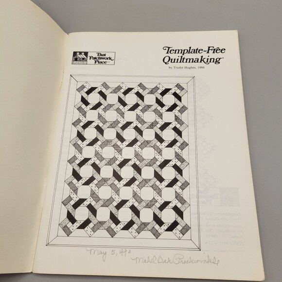 Template-Free Quiltmaking Pattern Book by Trudie Hughes Multiple Patterns B-86 - Picture 4 of 10